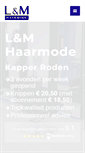 Mobile Screenshot of lmhaarmode.nl